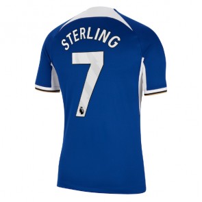 Chelsea Raheem Sterling #7 Hjemmebanetrøje 2023-24 Kort ærmer